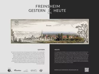 Open-Air Ausstellung Freinsheim Gestern & Heute (© Kulturverein Freinsheim)