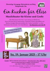 Ein Kuchen für Elise - Musiktheater (© Förderverein ehem. Synagoge)