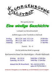 Plakat (© Saumagenbühne Kallstadt)