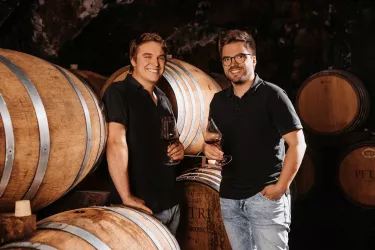 Weingut Petri, Philipp und Maximilian Petri (© Weingut Petri)